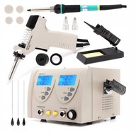 ODSPÁJKOVACIA STANICA PRE CÍN, NASTAVITEĽNÁ SPÁJKOVACIA STANICA 2 v 1, LCD SET ODSPÁJKOVACIA STANICA PRE CÍN, NASTAVITEĽNÁ SPÁJKOVACIA STANICA 2 v 1, LCD SET