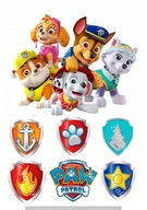Potlač CUKROVEJ HMOTY na tortu PAW PATROL Potlač CUKROVEJ HMOTY na tortu PAW PATROL