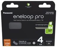 4x PANASONIC ENELOOP PRO R6 AA 2500 mAh 4BL + BOX 4x PANASONIC ENELOOP PRO R6 AA 2500 mAh 4BL + BOX