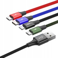 BASEUS KÁBEL 4V1 USB - MICRO X2 LIGHTNING TYP-C BASEUS KÁBEL 4V1 USB - MICRO X2 LIGHTNING TYP-C