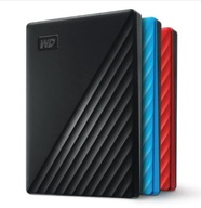 WD My Passport 2TB 2,5'' USB 3.0 červený