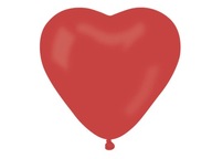 Balóny, balóniky červené srdce, 16 cm, 100 ks Srdce
