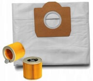 10x vrecúško a filter pre vysávač Karcher WD3 - vynikajúci výkon 10x vrecúško a filter pre vysávač Karcher WD3 - vynikajúci výkon
