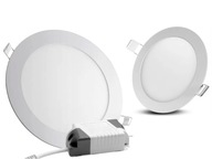 Ploché svietidlo Halogén ECO LED 12W studenej farby, zapustené stropné svietidlo Ploché svietidlo Halogén ECO LED 12W studenej farby, zapustené stropné svietidlo