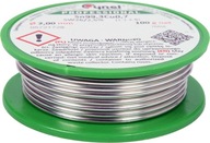 PÁJKOVACÍ CÍN SPÁJKOVACÍ DRÔT 2 mm 100g PÁJKOVACÍ CÍN SPÁJKOVACÍ DRÔT 2 mm 100g
