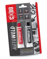 CX80 Epoxidové lepidlo STUDENÉ ZVÁRANIE KOVOVÉ GLUE AUTO WELD PRO 2x 27 g CX80 Epoxidové lepidlo STUDENÉ ZVÁRANIE KOVOVÉ GLUE AUTO WELD PRO 2x 27 g