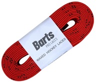 Voskované hokejové šnúrky Barts Pro Laces 280cm - červené