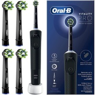 Sada elektrických zubných kefiek Oral-B Vitality Pro D103 Box čierna Sada elektrických zubných kefiek Oral-B Vitality Pro D103 Box čierna