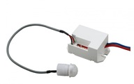 Zapustený pohybový senzor s 230V anténou pre LED diódy Zapustený pohybový senzor s 230V anténou pre LED diódy