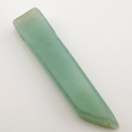 FUSIMA Avanturín zelený cencúľ ~5,2x1,1 cm č.16