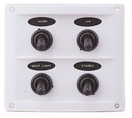 VODEODOLNÝ ELEKTRICKÝ PANEL 4 SPÍNAČE VODEODOLNÝ ELEKTRICKÝ PANEL 4 SPÍNAČE