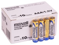 80x ALKALICKÁ BATÉRIA 1,5V MAXELL LR03 AAA 80x ALKALICKÁ BATÉRIA 1,5V MAXELL LR03 AAA