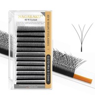 Nagaraku 4D mihalnice W-shape Mix D, 0,07, 8-15 mm Nagaraku 4D mihalnice W-shape Mix D, 0,07, 8-15 mm