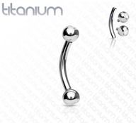 NÁUŠNICE NA OBOČIE TITANIUM G23 CRYSTAL 1,2x10x3 NÁUŠNICE NA OBOČIE TITANIUM G23 CRYSTAL 1,2x10x3