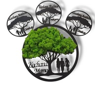 Chrobotka základ, strom života 30 cm personalizácia Babička/Dedka Chrobotka základ, strom života 30 cm personalizácia Babička/Dedka