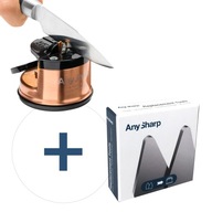 AnySharp súprava brúsnych nožov + brúsne platničky AnySharp súprava brúsnych nožov + brúsne platničky