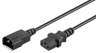 MicroConnect Power Cord C13-C14 10m Black