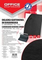 Obaly na väzbu kartón A4 100ks čierne Obaly na väzbu kartón A4 100ks čierne