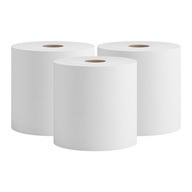 Papierová priemyselná čistiaca handrička biela utierka 3 ks