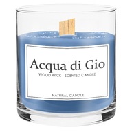 ACQUA DI GIO - SÓJOVÁ vonná SVIEČKA V SKLE ACQUA DI GIO - SÓJOVÁ vonná SVIEČKA V SKLE