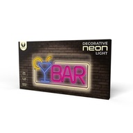 NEON LED nápis BAR plexi 3xAA / USB závesné
