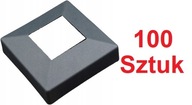 Antracitová maskovacia rozeta pre 40mm stĺpik, 100 kusov Antracitová maskovacia rozeta pre 40mm stĺpik, 100 kusov