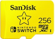 Pamäťová karta SANDISK Nintendo microSDXC 256GB