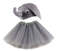 OUTFIT SLONEJ ZOO KLOBÚK + SPOLOČENSKÁ SUKŇA OUTFIT SLONEJ ZOO KLOBÚK + SPOLOČENSKÁ SUKŇA