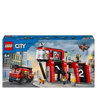 LEGO City Hasičská stanica s hasičským autom 60414 LEGO City Hasičská stanica s hasičským autom 60414