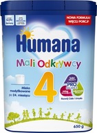 HUMANA 4 NÁSLEDNÉ MLIEKO PO 24 MESIACOCH 650 G HUMANA 4 NÁSLEDNÉ MLIEKO PO 24 MESIACOCH 650 G