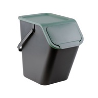 VEDRO SEGREGAČNÝ KOŠÍK S VÍKOM 25L zelený VEDRO SEGREGAČNÝ KOŠÍK S VÍKOM 25L zelený