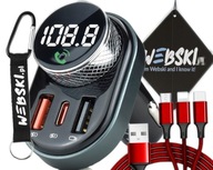 USB VYSIELAČ NABÍJAČKY DO AUTOMOBILOV USB VYSIELAČ NABÍJAČKY DO AUTOMOBILOV