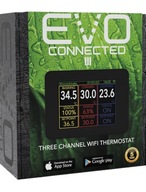 Evo Connected 3-kanálový termostat s Wi-Fi Evo Connected 3-kanálový termostat s Wi-Fi
