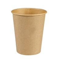 Ekologické kraft papierové poháre 250ml ø80mm 100 ks. Ekologické kraft papierové poháre 250ml ø80mm 100 ks.