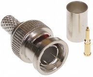 Krimpovacia zátka BNC Delta BNC-W75/ZAC-RG59 10 ks Krimpovacia zátka BNC Delta BNC-W75/ZAC-RG59 10 ks