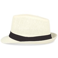 Trilby slamený klobúk pre letnú panamskú fedoru Trilby slamený klobúk pre letnú panamskú fedoru