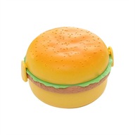 Kreatívny hamburgerový obedový box v dvoch vrstvách