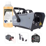 RGB LED efekt dymostroj 2x diaľkové ovládanie + kvapalina 1l RGB LED efekt dymostroj 2x diaľkové ovládanie + kvapalina 1l