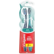 Zubná kefka Colgate 360 Deep Clean 1+1 zdarma - Soft 1 bal. - 2 ks Zubná kefka Colgate 360 Deep Clean 1+1 zdarma - Soft 1 bal. - 2 ks