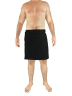 Kilt osuška do sauny 100% bavlna ČIERNA 150 x 50 cm - Porjun Kilt osuška do sauny 100% bavlna ČIERNA 150 x 50 cm - Porjun