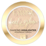 EVELINE Feel the Glow Diamond rozjasňovač v kameni 01 Sparkle 4,2g EVELINE Feel the Glow Diamond rozjasňovač v kameni 01 Sparkle 4,2g