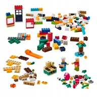 Súprava LEGO kociek IKEA BYGGLEK 201 dielikov