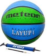 Miniatúrna basketbalová lopta pre deti veľkosti 1 + pumpa na lopty