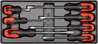 YATO YT-5535 Vložka do zásuvky, skrutkovače, 7 ks. YATO YT-5535 Vložka do zásuvky, skrutkovače, 7 ks.