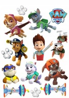 Veľká súprava fondánovej potlače tort PAW PATROL Veľká súprava fondánovej potlače tort PAW PATROL