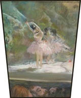Baletné plátno v parížskej opere Edgar Degas
