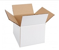 Kartónová chlopňa kartónová krabica 16,5 x 15,5 x 10 cm