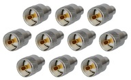 10x ZÁSTRČKA UC1 PL259/6 SHORT TEFLON RF-5 H-155 RG58 10x ZÁSTRČKA UC1 PL259/6 SHORT TEFLON RF-5 H-155 RG58