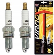 DENSO XU24EPR-U zapaľovacia sviečka + kľúč na zapaľovacie sviečky 16mm DENSO XU24EPR-U zapaľovacia sviečka + kľúč na zapaľovacie sviečky 16mm