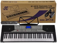 Klávesnica MK-2113 Organ, 61 kláves, napájací adaptér